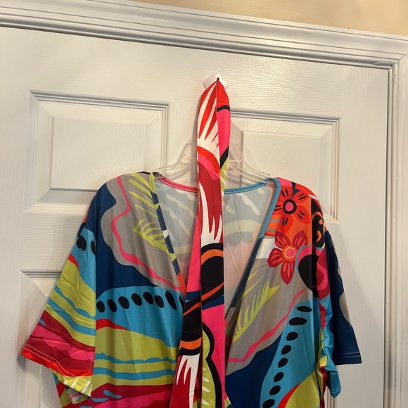 Women's Plus Size Elegant Long Evening Maxi Summer Wrap Dress 18W - 222W - Picture 12 of 12